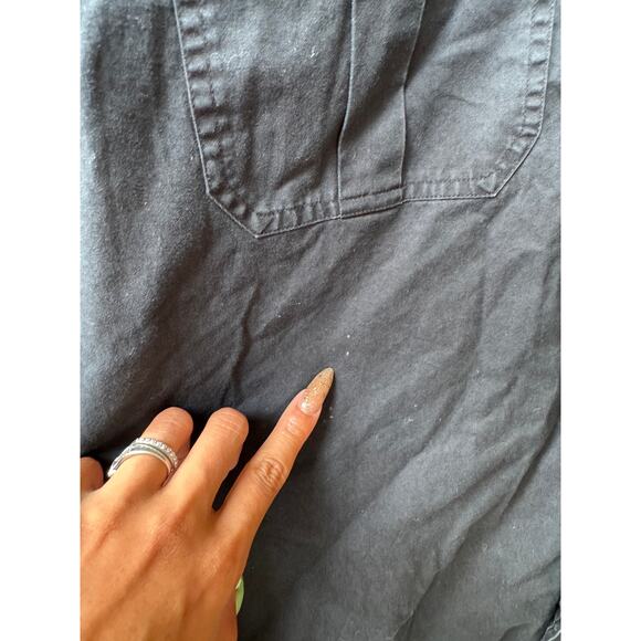 Polo Ralph Lauren Tobias Workshirt Black Cotton Utility Button-Up L - Picture 4 of 6
